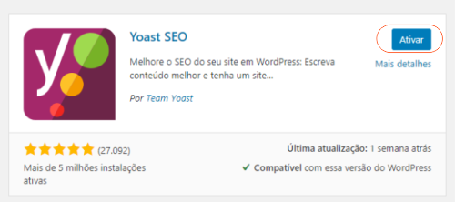 Plugins WordPress Yoast SEO