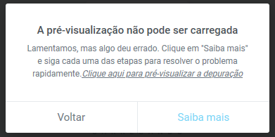 A pré-visualização não pode ser carregada